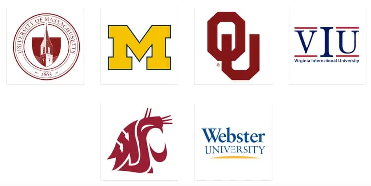 Partner institutions in United States of America