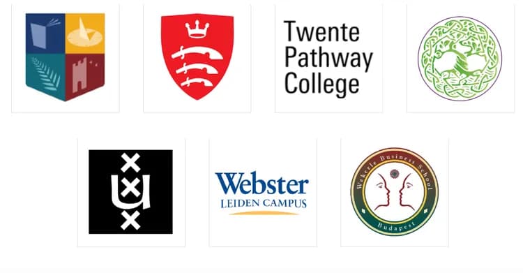 Partner institutions in Europe